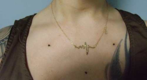 Collier métal doré